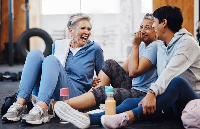 Healthy laughter